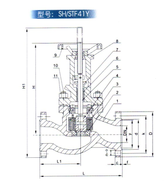 疏水調節(jiē)閥産品結構圖(tú)